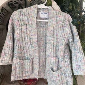 Toddler old navy crochet cardigan